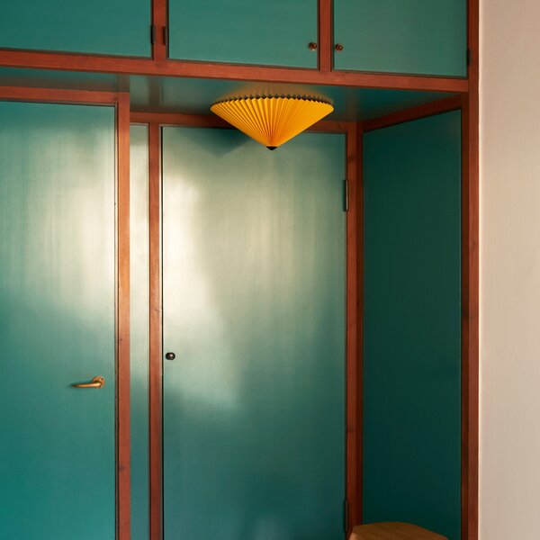 Stropní Lampa HAY, Matin, stmívatelné, Žlutá, Obývací pokoj, Tkanina / Textil, Design