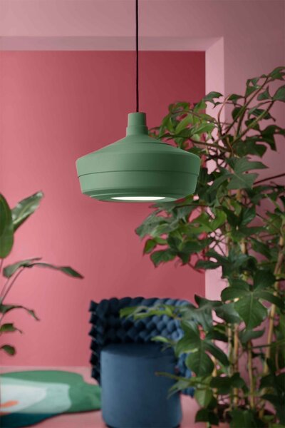 Ferroluce Závěsné designové svítidlo CHURUATA, ∅ 36 cm, 1xE27 Barva: Hnědá