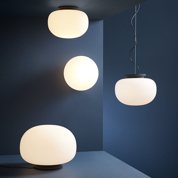 Stropní Lampa FRANDSEN, Supernate, stmívatelné, Bílá, Obývací pokoj, Sklo, Design