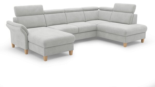 SEDACÍ SOUPRAVA, textil, barvy stříbra Sit & More - Sedací soupravy, Online Only