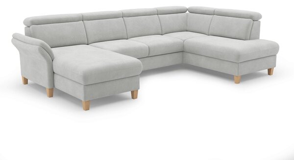 SEDACÍ SOUPRAVA, textil, barvy stříbra Sit & More - Sedací soupravy, Online Only
