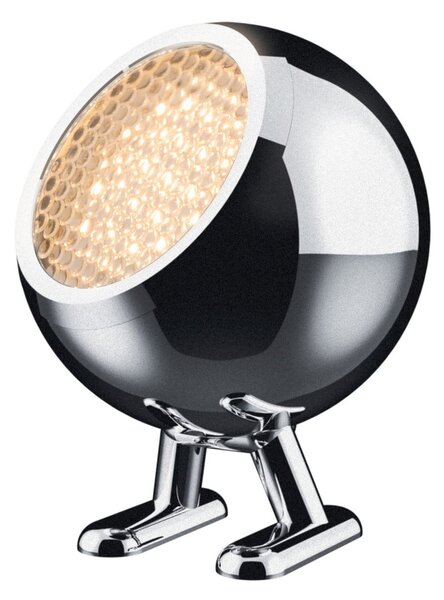 Stolní lampa MR. WATTSON, Norbitt, stmívatelné, Metalická, Obývací pokoj, Hliník, Moderní