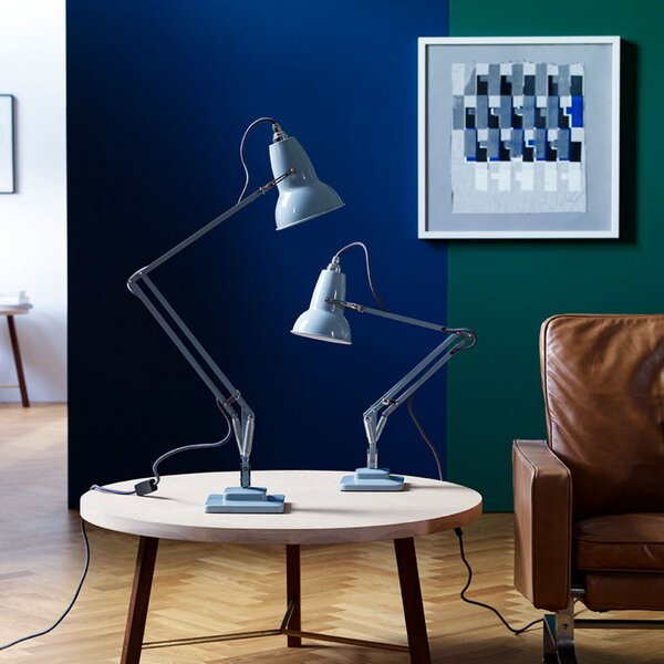 Stolní lampa Anglepoise, Original 1227, Šedá, Pracovna, Kov, Industriální design