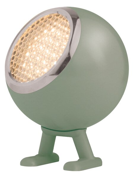 Stolní lampa MR. WATTSON, Norbitt, stmívatelné, Zelená, Obývací pokoj, Hliník, Moderní