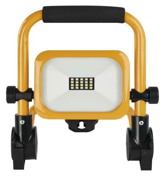 EMOS LED reflektor ACCO nabíjecí, přenosný, 10 W, žlutý, studená bílá ZS2812
