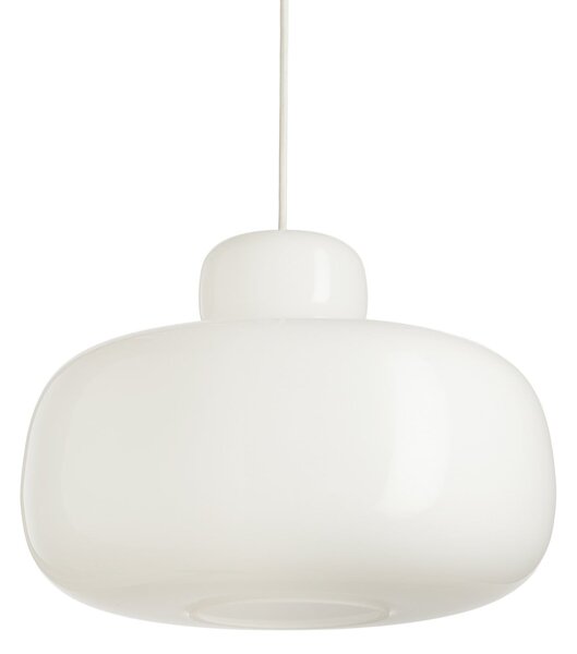 Závěsná svítidlo Woud, Stone, stmívatelné, Bílá, Kuchyně, Sklo, Design