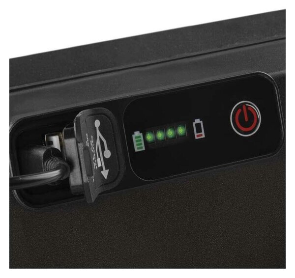 EMOS LED reflektor ACCO nabíjecí, přenosný, 10 W, žlutý, studená bílá ZS2812