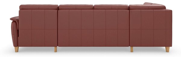 SEDACÍ SOUPRAVA, kůže, červenohnědá Sit & More - Sedací soupravy, Online Only