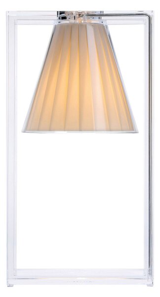 Stolní lampa Kartell, Light-Air, Transparentní, Obývací pokoj, Plast, Design