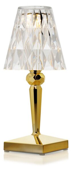 Venkovní svítidla Kartell, Battery, Zlatá / mosazná, Obývací pokoj, Plast, Design