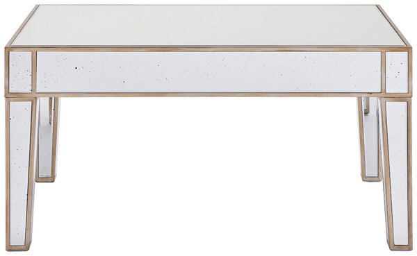KONFERENČNÍ STOLEK, čiré, sklo, kompozitní dřevo, 90/45/60 cm MID.YOU - Konferenční stolky, Online Only