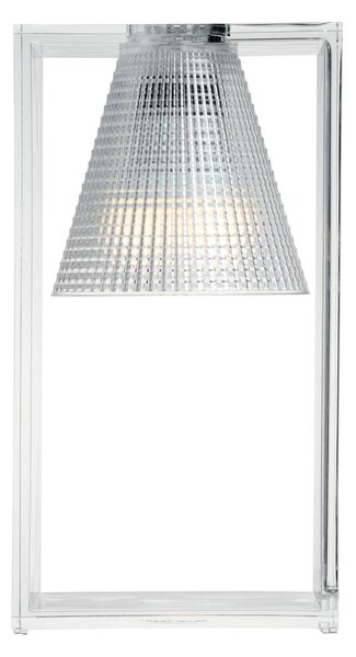 Stolní lampa Kartell, Light-Air, Transparentní, Obývací pokoj, Plast, Design