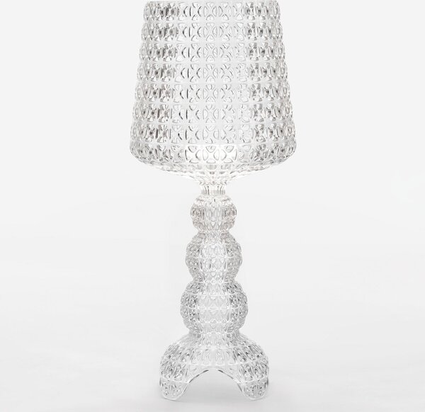 Stolní lampa Kartell, Mini Kabuki, stmívatelné, Transparentní, Obývací pokoj, Plast, Design