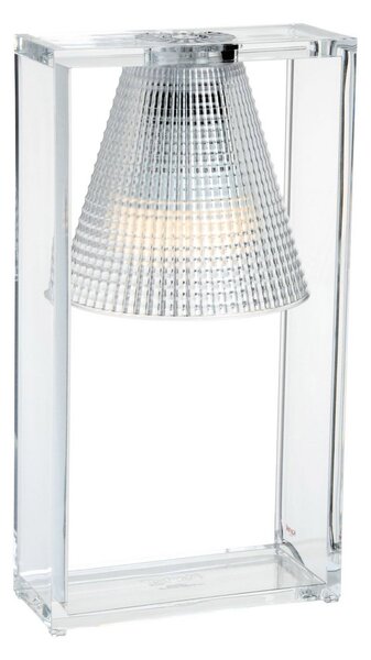 Stolní lampa Kartell, Light-Air, Transparentní, Obývací pokoj, Plast, Design