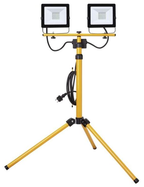 EMOS Lighting LED reflektor HOBBY SLIM, 2× 30W + trojnožka 1531223120