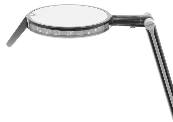 Stolní lampa Kartell, Aledin Tec, Šedá, Obývací pokoj, Plast, Moderní