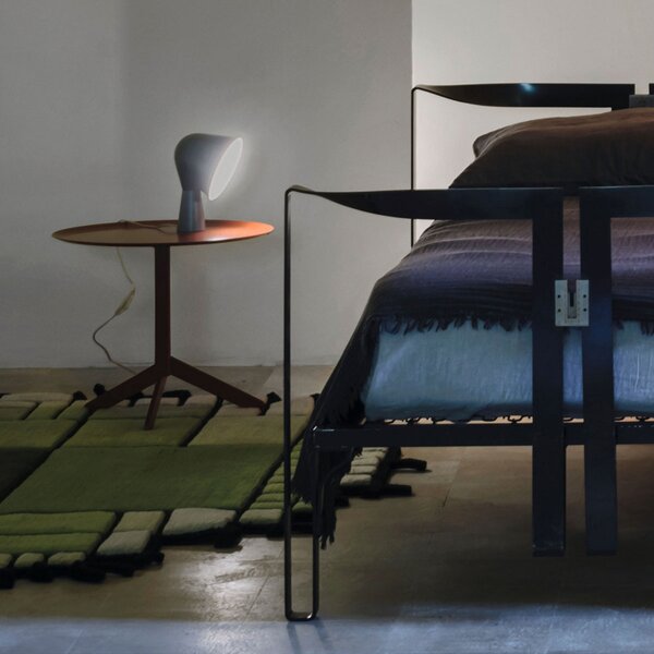 Stolní lampa Foscarini, Binic, Bílá, Obývací pokoj, Plast, Design
