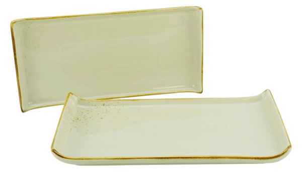 SADA SERVÍROVACÍCH PODNOSŮ kamenina keramika 16,5/33 cm Creatable - Kolekce nádobí, Online Only