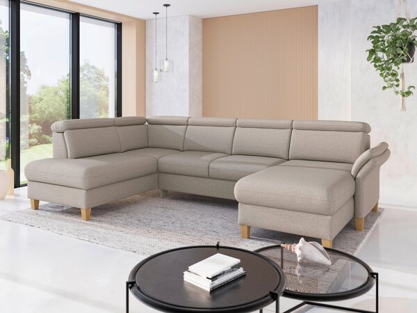 SEDACÍ SOUPRAVA, textil, šedohnědá Sit & More - Sedací soupravy, Online Only