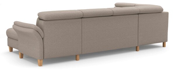 SEDACÍ SOUPRAVA, textil, šedohnědá Sit & More - Sedací soupravy, Online Only