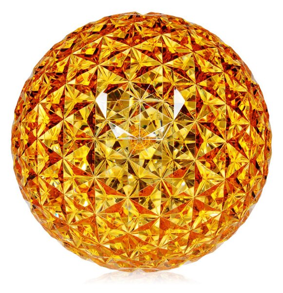 Stolní lampa Kartell, Planet, Žlutá, Obývací pokoj, Plast, Design