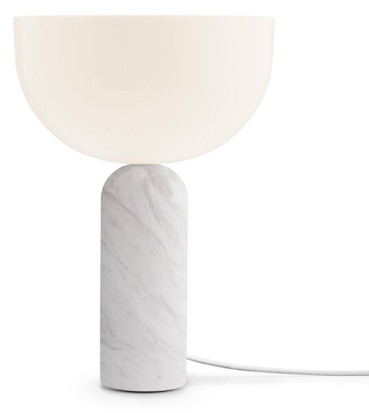 Stolní lampa New Works, Kizu Small, Bílá, Obývací pokoj, Kámen, Design