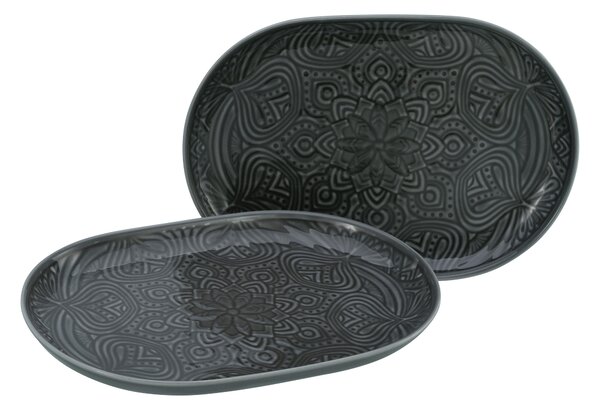 SADA SERVÍROVACÍCH PODNOSŮ porcelán keramika Creatable - Kolekce nádobí, Online Only