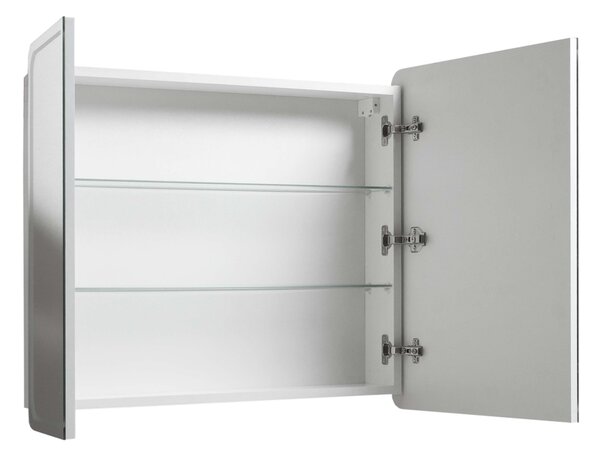 Lavedo Vivace White 80 zrcadlová skříňka do koupelny s LED podsvícením