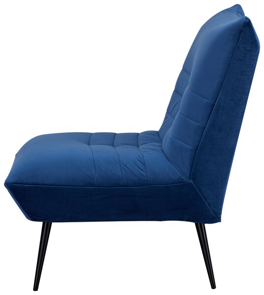 KŘESLO, textil, modrá MID.YOU - Online Only křesla & taburety, Online Only