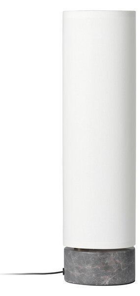 Stolní lampa GUBI, Unbound, stmívatelné, Šedá, Obývací pokoj, Kámen, Skandinávský