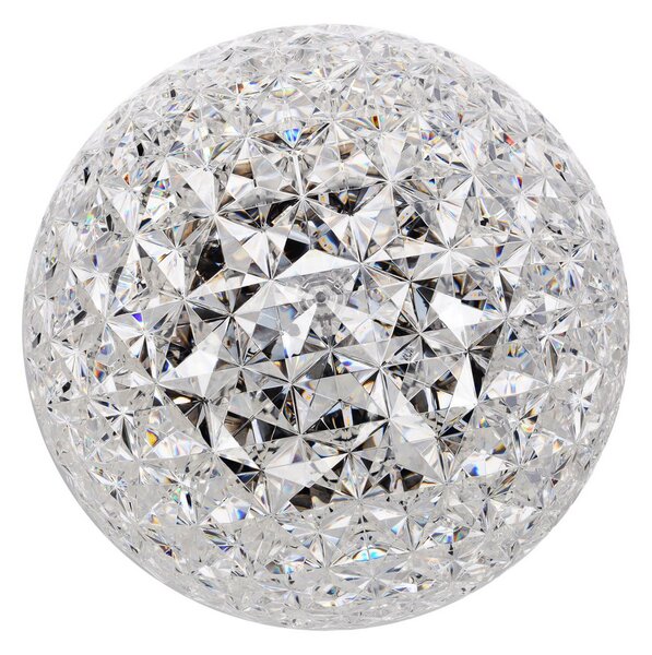 Stolní lampa Kartell, Planet, stmívatelné, Transparentní, Obývací pokoj, Plast, Design