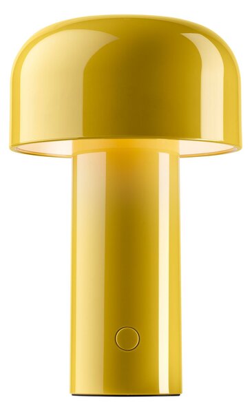 Stolní lampa FLOS, Bellhop, stmívatelné, Žlutá, Obývací pokoj, Plast, Design
