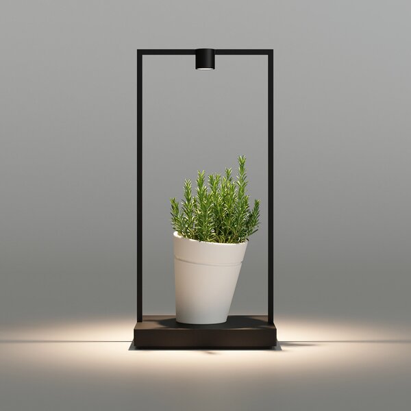 Stolní lampa Artemide, Curiosity, stmívatelné, Černá, Obývací pokoj, Kov, Design