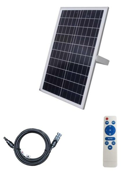 ACA Lighting solární SMD LED reflektor 25W 6000K IP66 120d Ra70 SV2560