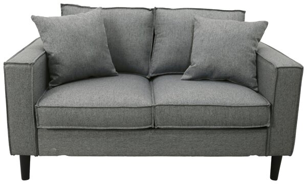 DVOUMÍSTNÁ POHOVKA, textil, světle šedá Livetastic - Pohovky, Online Only