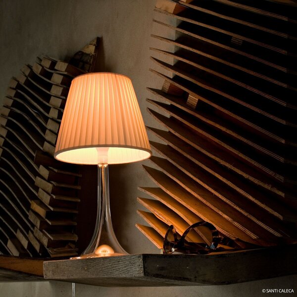 Stolní lampa FLOS, MISS K, stmívatelné, Béžová, Chodba, Plast, Design