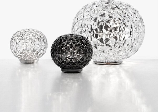 Stolní lampa Kartell, Mini Planet, stmívatelné, Transparentní, Obývací pokoj, Plast, Design