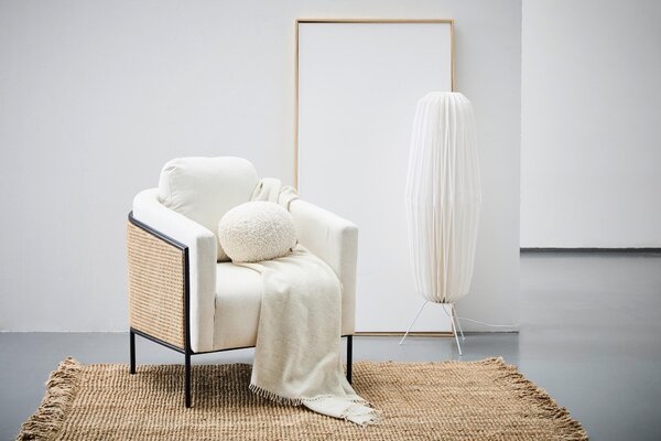 KOKTEJLOVÉ KŘESLO, textil, krémová Livetastic - Křesla klasická, Online Only