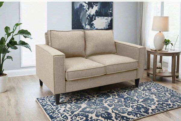 DVOUMÍSTNÁ POHOVKA, textil, béžová Livetastic - Pohovky, Online Only