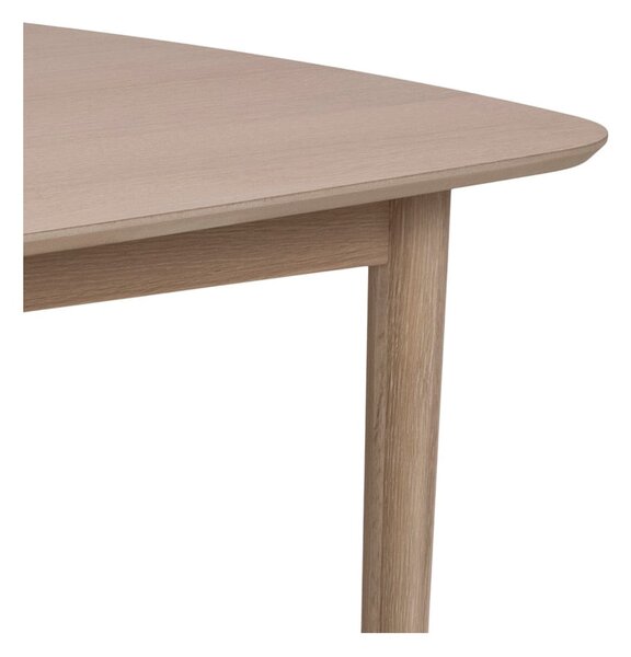 Rozkládací jídelní stůl s deskou v dubovém dekoru 210x100 cm Aston - Actona