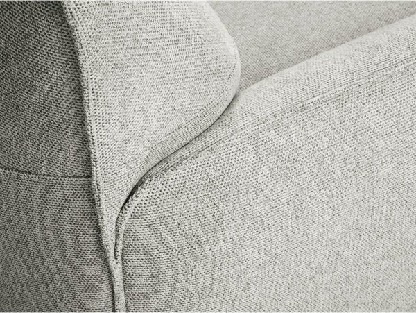 Světle šedé křeslo Windsor & Co Sofas Neso