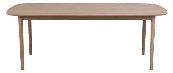 Rozkládací jídelní stůl s deskou v dubovém dekoru 210x100 cm Aston - Actona