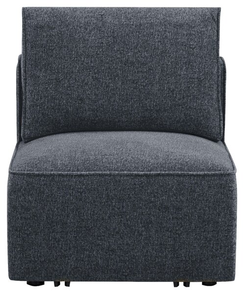 DÍL POHOVKY, textil, tmavě šedá Livetastic - Pohovky, Online Only