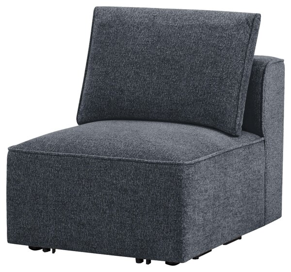 DÍL POHOVKY, textil, tmavě šedá Livetastic - Pohovky, Online Only