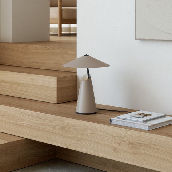 Stolní lampa DFTP by Nordlux, Taido, Hnědá / Rezavá, Obývací pokoj, Kov, Design