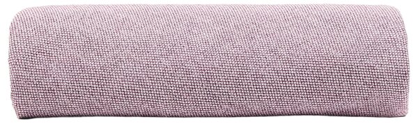 Fialový potah na taburet Kave Home Kaeli 90 cm