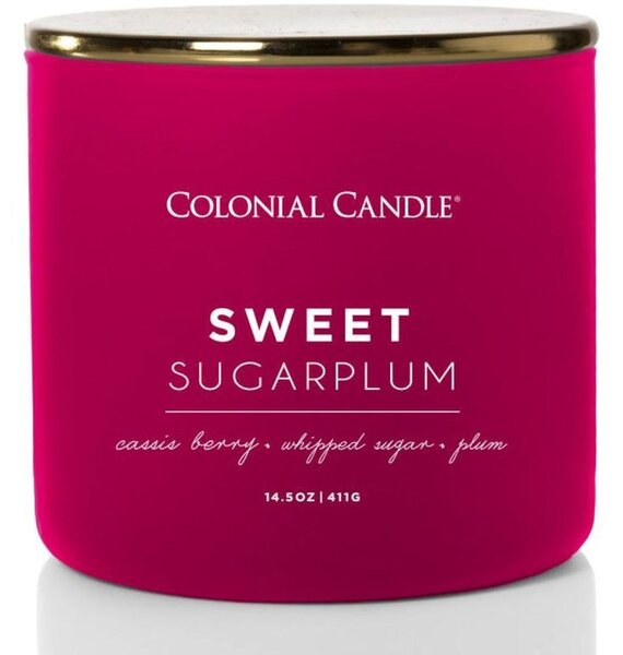 Colonial Candle Pop of Color - Sweet Sugarplum 411g