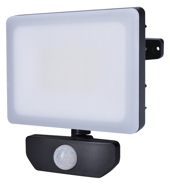 Solight LED reflektor Quick se sensorem, 30W, 2550lm, 4000K, IP44, černý WM-30WS-Q