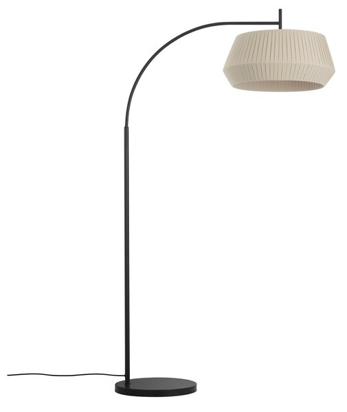 Stojací Lampa Nordlux, Dicte, Béžová, Obývací pokoj, Tkanina / Textil, Skandinávský