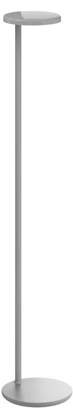 Stojací Lampa Flos Architectural, Oblique Floor, stmívatelné, Šedá, Obývací pokoj, Kov